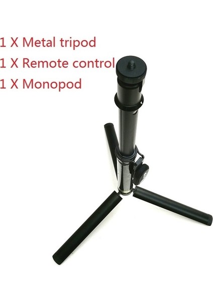 B Kombinasyonu Palyaço Balığı Xiaoyi Bluetooth Uzaktan Kumanda Monopod Tripod El Selfie Sopa Xiaomi Yı1/2 4 K Eylem Kamera Aksesuarları (Yurt Dışından)