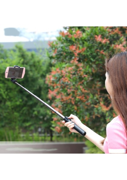 Pembe Hoco Kablosuz Bluetooth Selfie Sopa El Akıllı Telefon Kamera Tripod iPhone x Samsung Huawei Android Için Kablosuz Uzaktan Kumanda ile (Yurt Dışından) fırsatları