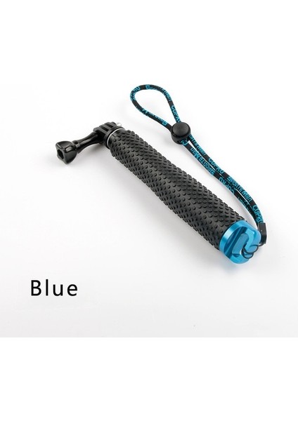 Mavi Hafif Tripod 19 Inç Uzatılabilir Kamera Selfie Sopa Eylem Kamera El Monopod Gopro Hero 10/9/8/7/6/5 Için SJ4000 (Yurt Dışından)
