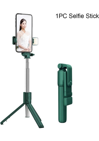 Siyah Bluetooth Uyumlu 4.0 Selfie Çubuk Doldurma Lambası Uzaktan Kumanda Vlogging LED Işık Ev Ofis Canlı Akış Telefon Tutucu (Yurt Dışından) fiyatları