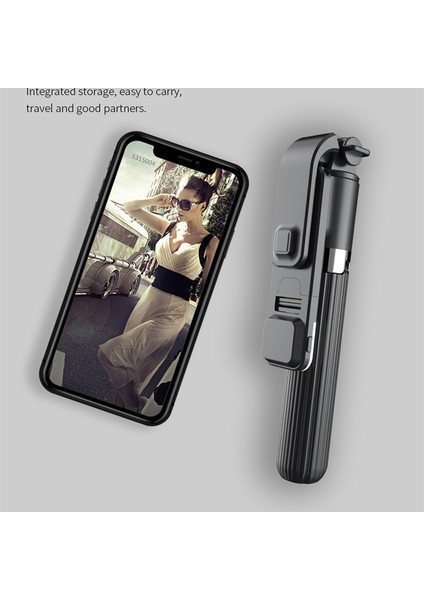 Q03 Fangtuosı 2022 Yenı Bluetooth Selfie Sopa Katlanabilir Kablosuz Fotoğraf Tripod Bluetooth Deklanşör Monopod ile Huawei iphone Için (Yurt Dışından)