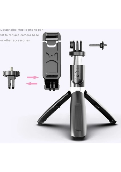 Beyaz Selfie Sopa Bluetooth Kablosuz Uzaktan Kumanda Mini Çok Fonksiyonlu Tripod Iphone Samsung Xiaomi Ios Android Cep Telefonu (Yurt Dışından) indirimleri