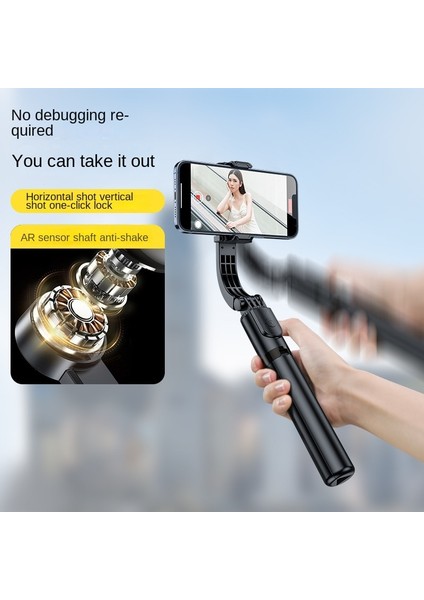 Siyah Fangtuosı 2023 Yeni Katlanabilir Kablosuz Bluetooth Selfie Sopa El Gimbal Sabitleyici Tripod Bluetooth Deklanşör ile iphone Için (Yurt Dışından) indirimleri