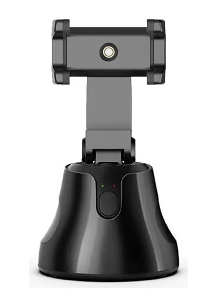 Siyah Taşınabilir Hepsi Bir Arada Otomatik Akıllı Selfie Çubuğu 360 Döner Otomatik Yüz ve Nesne Izleme Vlog Çekim Akıllı Telefon Montaj Tutucu (Yurt Dışından)