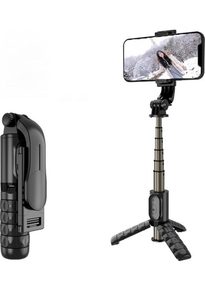 Işık Olmadan Yeni Mini Kablosuz Bluetooth Selfie Çubuğu Katlanabilir Tripod, Iphone Xiaomi Için Dolgu Işığı Deklanşör Uzaktan Kumanda ile (Yurt Dışından)