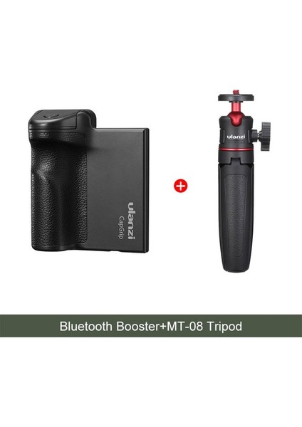 Kırmızı Ulanzi Capgrip Kablosuz Bluetooth Akıllı Telefon Selfie Güçlendirici Kolu Kavrama Luetooth iPhone Android Için Uzaktan Kumanda Telefon Deklanşör (Yurt Dışından)