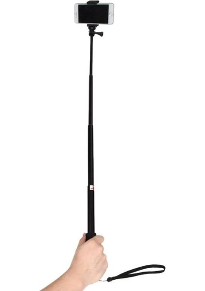 Gopro Sopa Için Gümüş Monopod Tripod Teleskop Uzatılabilir Baton Selfie El Sophie Gopro Hero 3 Için Montaj Sopaları (Yurt Dışından)