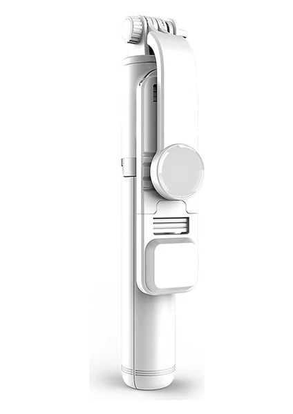 Beyaz Katlanabilir Mini Tripod Deklanşör Kablosuz Bluetooth Uyumlu Selfie Çubuğu, Ios Android Için Tripod Uzaktan Kumandalı (Yurt Dışından)