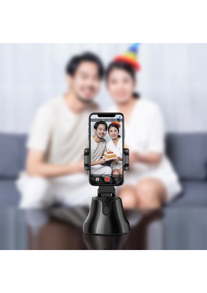 Siyah Akıllı Takip Gimbal Akıllı Telefon Gimbal 360° Takip Kamerası Yüz Tanıma Vlog Canlı Video Kaydı Için Cep Telefonu Tutucu (Yurt Dışından) fırsatları