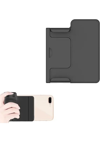 Siyah Kablosuz Bluetooth Uyumlu Akıllı Telefon Selfie Güçlendirici Kolu Kavrama Telefon Sabitleyici Standı Tutucu Deklanşör 1/4 Vida (Yurt Dışından)