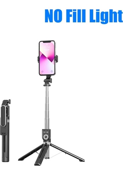 Stil 03 Roreta Bluetooth Deklanşör Desteği Yatay ve Dikey Çekim ile Bluetooth Selfie Çubuğu Katlanabilir Kablosuz Tripod Uzatmak (Yurt Dışından)