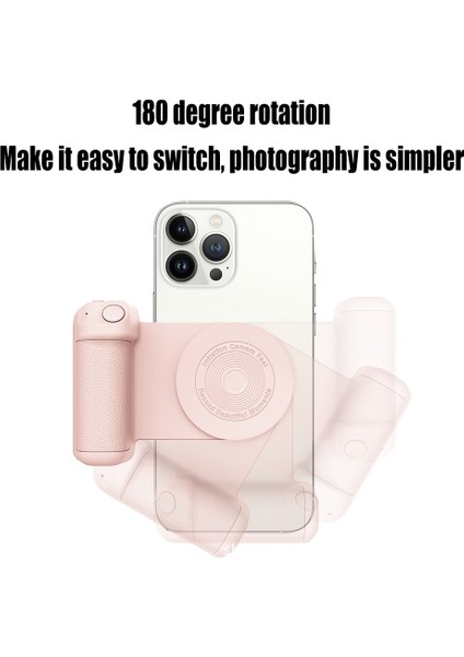 Siyah Manyetik Kamera Kolu Selfie Kavrama Fotoğraf Bluetooth El Güçlendirici Tutucu Magsafe iPhone Android Telefon Için Kablosuz Şarj Cihazı (Yurt Dışından) fırsatları