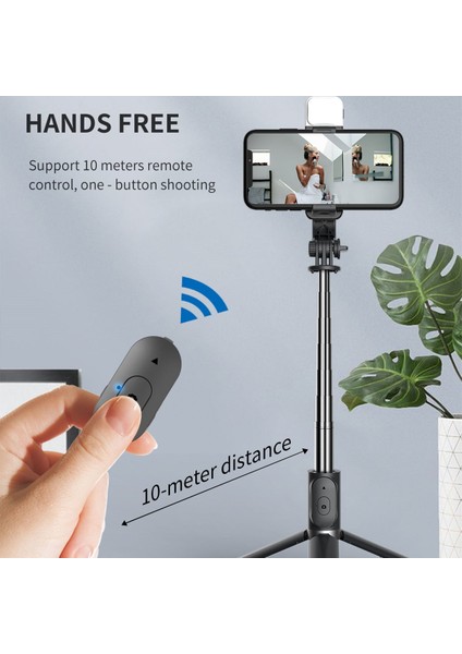 Fangtuosı Yeni Uzun Kablosuz Bluetooth Uyumlu Selfie Çubuğu Katlanabilir Mini Tripod Deklanşör Ios Android Için Uzaktan Kumanda Sıcak (Yurt Dışından) modelleri