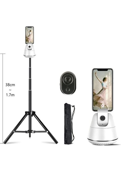 Uzaktan Kumanda Otomatik Yüz Takip Kamera Gimbal Sabitleyici Akıllı Çekim Tutucu Canlı Vlog Video Kaydı Için 360 Döndürme Selfie Çubuğu Tripod (Yurt Dışından) fiyatları