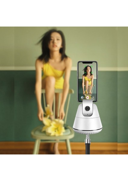 Uzaktan Kumanda Otomatik Yüz Takip Kamera Gimbal Sabitleyici Akıllı Çekim Tutucu Canlı Vlog Video Kaydı Için 360 Döndürme Selfie Çubuğu Tripod (Yurt Dışından) modelleri