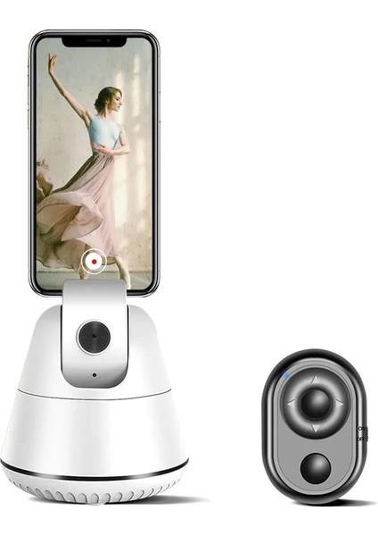 Uzaktan Kumanda Otomatik Yüz Takip Kamera Gimbal Sabitleyici Akıllı Çekim Tutucu Canlı Vlog Video Kaydı Için 360 Döndürme Selfie Çubuğu Tripod (Yurt Dışından) indirimleri