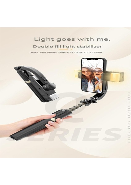 B Q08 Gimbal Sabitleyici Alüminyum Alaşımlı Bluetooth Uyumlu El Sabitleyici Teleskopik Telefon Tutucu Video Kayıt Için (Yurt Dışından) modelleri