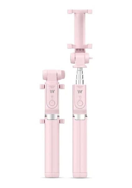 Dolum Işığı Yok 3'ü 1 Arada Mini Kablosuz Bluetooth Selfie Çubuğu Tripodlu LED Dolgu Işığı Uzatılabilir Monopod Iphone'lar Için Samsung Huawei Xiaomi (Yurt Dışından)