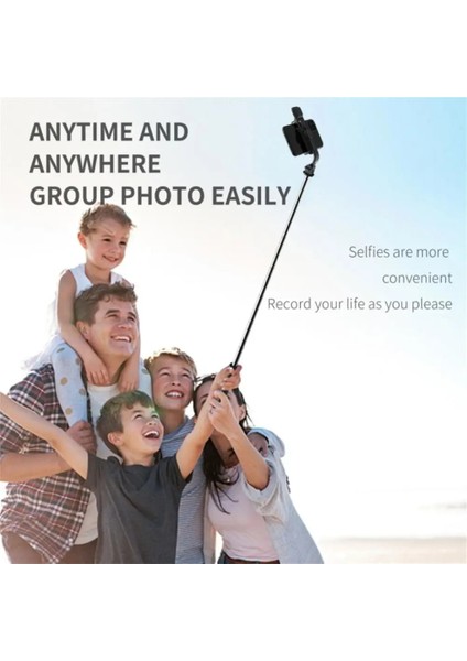 Q02S LED Beyaz Kablosuz Bluetooth Selfie Çubuğu Katlanabilir Tripod, Android iPhone Akıllı Telefon Için Doldurma Işığı Deklanşör Uzaktan Kumanda ile Gimbal Yeni (Yurt Dışından) fiyatları