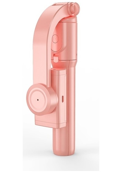 H5PINK Paketi ile Tongdaytech Bluetooth Uyumlu Selfie Çubuğu Tripod Sarsıntı Önleyici El Gimbal Sabitleyici Iphone Samsung Xiaomi Akıllı Telefon Için (Yurt Dışından)