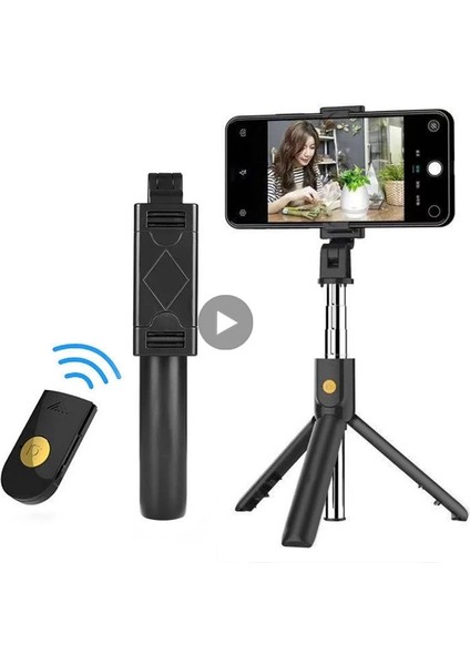 Stil A Siyah Selfie Sopa Tripod Halka Işık LED Telefon Cep Telefonu Tutucu Standı Akıllı Telefon Monopod Bluetooth Teleskopik Kutup Fotoğraf (Yurt Dışından) fiyatları
