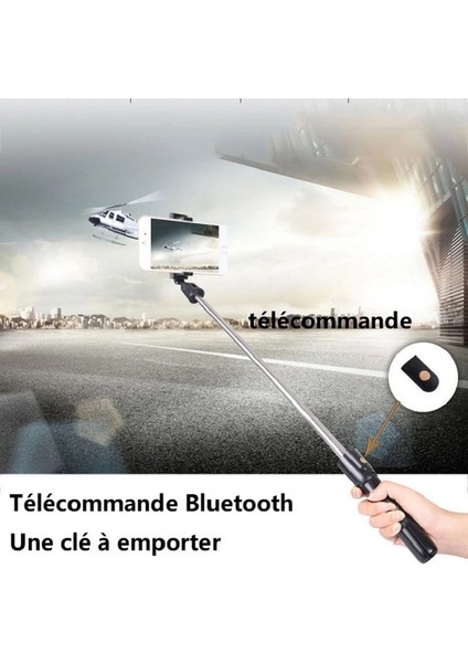 Stil A Siyah Selfie Sopa Tripod Halka Işık LED Telefon Cep Telefonu Tutucu Standı Akıllı Telefon Monopod Bluetooth Teleskopik Kutup Fotoğraf (Yurt Dışından) indirimleri