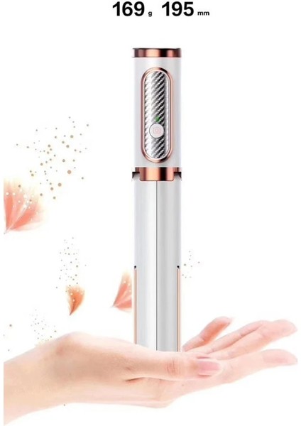 Pembe Selfie Sopa Kablosuz Bluetooth Uzaktan Kumanda ile LED Işık Fotoğraf Ayarlanabilir Telefon Kamera Canlı Mini Tripod (Yurt Dışından) modelleri