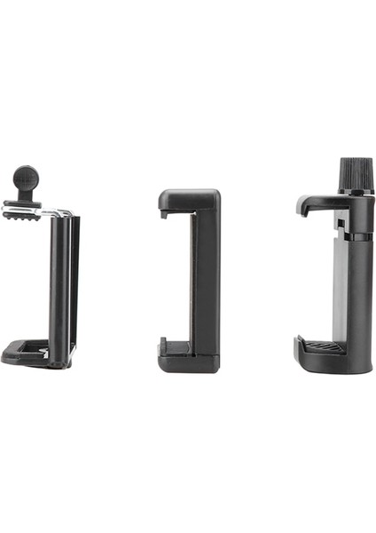 C Tipi Telefon Tutucu Adaptörü 1/4 "vidalı Tripod Kendinden Yapışkanlı Büyük Tutucu Stander Cep Telefonu Iphone x Xs 8 7 Artı Samsung Huawei (Yurt Dışından) modelleri