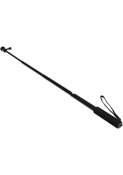 Siyah Aloyseed Su Geçirmez Monopod Tripod Teleskop Gopro Sopa Uzatılabilir Baton Selfie El Sophie Çubukları W/montaj Gopro Için (Yurt Dışından)
