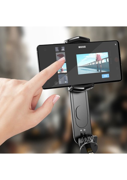 Q08 Temel Orijinal Bluetooth Selfie Çubuğu Tripod, Kablosuz Uzaktan Uzatılabilir 4'ü 1 Arada Selfie Çubuğu - 360° Döndürülebilir Telefon Standı Tutucu (Yurt Dışından)
