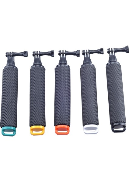 Turuncu Mini El Su Geçirmez Selfie Çubuğu Gopro 3 3 + 4 Xiaoyi Sjcam Için Taşınabilir Monopod Aksiyon Kamerası Için Şamandıra Lastik Çubuk (Yurt Dışından)