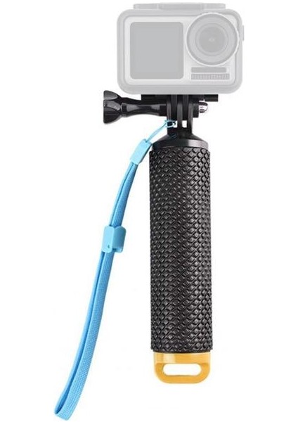 Sarı Dalış Sualtı Yüzdürme Selfie Sopa Çubuk Taşınabilir El Gimbal Sabitleyici Sörf Djı Osmo Eylem Kamera Selfie Sopa (Yurt Dışından)