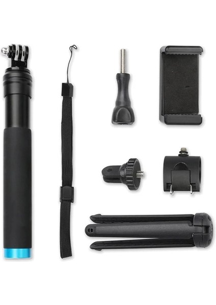 Bir Telesın Su Geçirmez Monopod Tripod Uzatılabilir Monopod Selfie Çubuk Monopod Için Xiaomi Yi 4 Gopro Hero 8 7 6 4 (Yurt Dışından)
