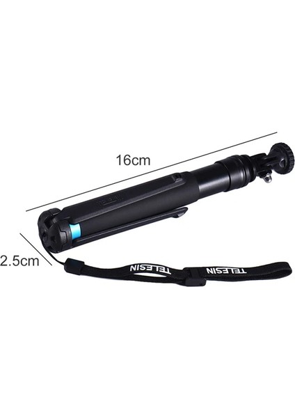 Bir Telesın Su Geçirmez Monopod Tripod Uzatılabilir Monopod Selfie Çubuk Monopod Için Xiaomi Yi 4 Gopro Hero 8 7 6 4 (Yurt Dışından)