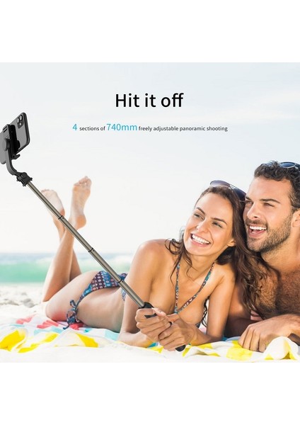 Siyah Aamasun Alüminyum Alaşımlı Kablosuz Bluetooth Selfie Sopa Katlanabilir Monopodlar Akıllı Telefonlar Için Evrensel Tripod Aksiyon Kameraları Için (Yurt Dışından) indirimleri