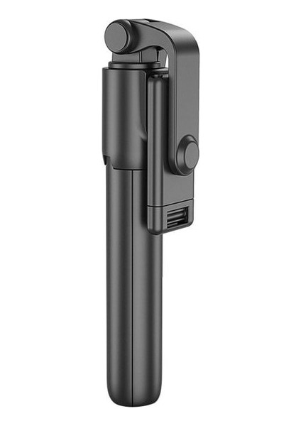 Siyah Yenı Kablosuz Selfie Çubuğu Mini Tripod Uzatılabilir Monopod Dolgu Işığı ile Ios Android Telefon Için Uzaktan Deklanşör El Tutucu (Yurt Dışından)