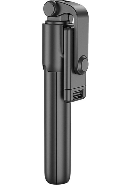 Siyah Yenı Kablosuz Selfie Çubuğu Mini Tripod Uzatılabilir Monopod Dolgu Işığı ile Ios Android Telefon Için Uzaktan Deklanşör El Tutucu (Yurt Dışından)