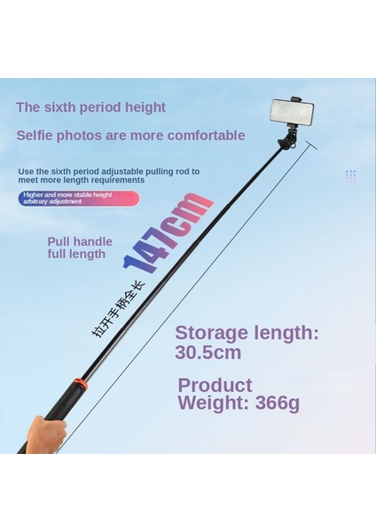 Mavi 1.5 M Uzatın Tripod Soğuk Ayakkabı ile Mikrofon Akıllı Telefon Slr Kamera Vlog Selfie Sopa Tripod Sony Canon Gopro Sopa (Yurt Dışından) fiyatları