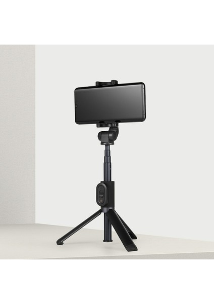 Siyah Xiaomi Mi Zoom Tripod Selfie Sopa ile Bluetooth Uzaktan Katlanabilir Mini Tripod Ios Android Akıllı Kontrol Için Uzatılabilir Monopod (Yurt Dışından)