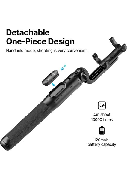 Sk-03 Ulanzi Sk-03 1.5 M Bluetooth Kablosuz Selfie Sopa Tripod Monopod Akıllı Telefon Için Gopro Hero 11 10 9 8 7 INSTA360 X3 Dslr Kamera (Yurt Dışından) indirimleri