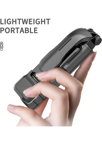 Hıçbır Doldurma Işığı Soğuk Dıer 152MM Mini Kablosuz Selfie Çubuğu Bluetooth Selfie Katlanabilir Tripod, Ios Android Için Dolgu Işığı Deklanşör Uzaktan (Yurt Dışından) fırsatları