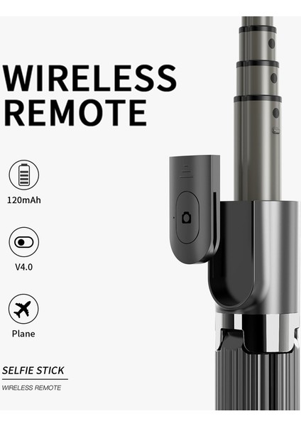 Siyah Sarsıntı Önleyici Selfie Çubuğu Bluetooth Uyumlu Uzaktan Kumanda Tripod Akıllı Telefon Ios Android Için El Gimbal Sabitleyici Vlog (Yurt Dışından) indirimleri