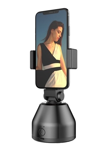 01 Otomatik Yüz Takip Kamera Gimbal Sabitleyici Akıllı Çekim Tutucu Canlı Vlog Video Kaydı Için 360 Rotasyon Selfie Sopa Tripod (Yurt Dışından)