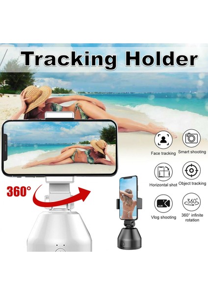 01 Otomatik Yüz Takip Kamera Gimbal Sabitleyici Akıllı Çekim Tutucu Canlı Vlog Video Kaydı Için 360 Rotasyon Selfie Sopa Tripod (Yurt Dışından) indirimleri