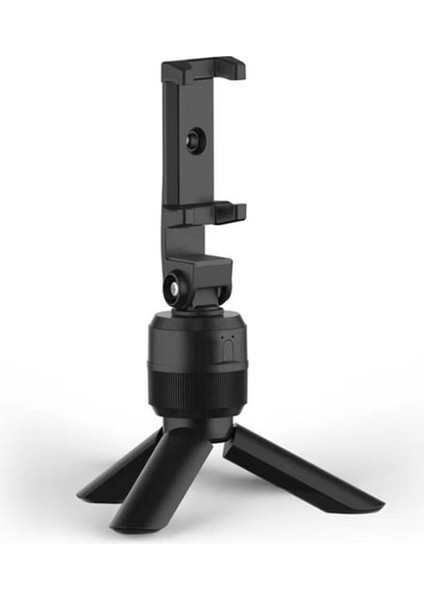 Siyah 2022 Yeni Taşınabilir 360 Derece Döndürme Akıllı Yüz Takip Nesne Selfie Sopa Vlog Video Için Canlı Tripod Telefon Tutucu (Yurt Dışından)