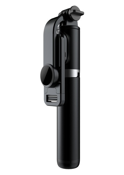 Q02 Siyah Kaıqısj Q02 1030MM Genişletilmiş Versiyon Bluetooth Selfie Çubuğu Monopod Mini Tripod Deklanşör Uzaktan Kumanda ile Ios Android Telefon Için (Yurt Dışından)