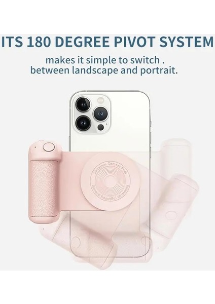 Şarjlı Manyetik Kamera Kolu Fotoğraf Braketi Akıllı Bluetooth Cep Telefonu Sarsıntı Önleyici Selfie Cihazı Mag-Güvenli Masaüstü Kablosuz Şarj (Yurt Dışından) indirimleri