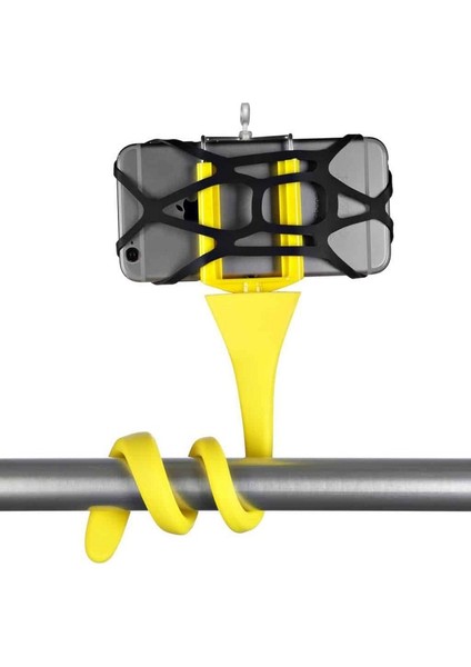 Sarı Monkey Stick Pod - Gopro Sjcam Xiao Yi Mi Aksiyon Kamerası ve Akıllı Telefon Için Esnek Kamera Tripod Montajı ve Selfie Çubuğu (Yurt Dışından) indirimleri