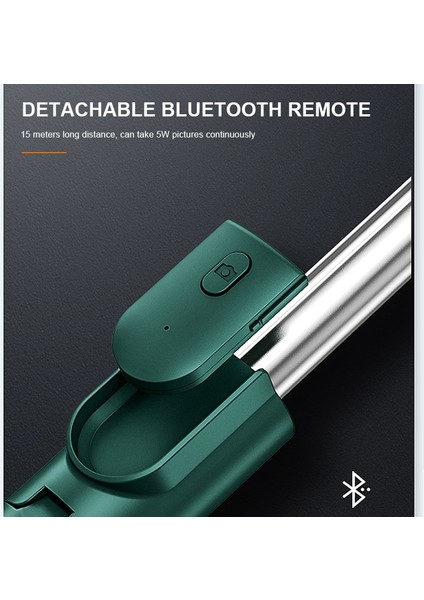 Düzenli A Verison Çok Fonksiyonlu Bluetooth Geri Çekilebilir Selfie Çubuğu Mini Tripod Uzatılabilir Monopod Telefon Braketi Ios/andr Için Uzaktan Kumanda ile (Yurt Dışından) modelleri