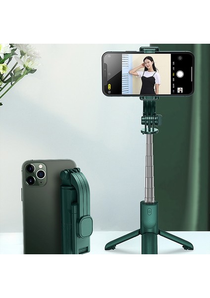 Düzenli A Verison Çok Fonksiyonlu Bluetooth Geri Çekilebilir Selfie Çubuğu Mini Tripod Uzatılabilir Monopod Telefon Braketi Ios/andr Için Uzaktan Kumanda ile (Yurt Dışından) fırsatları